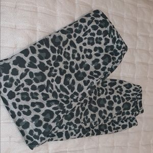 Cheetah sweatpants